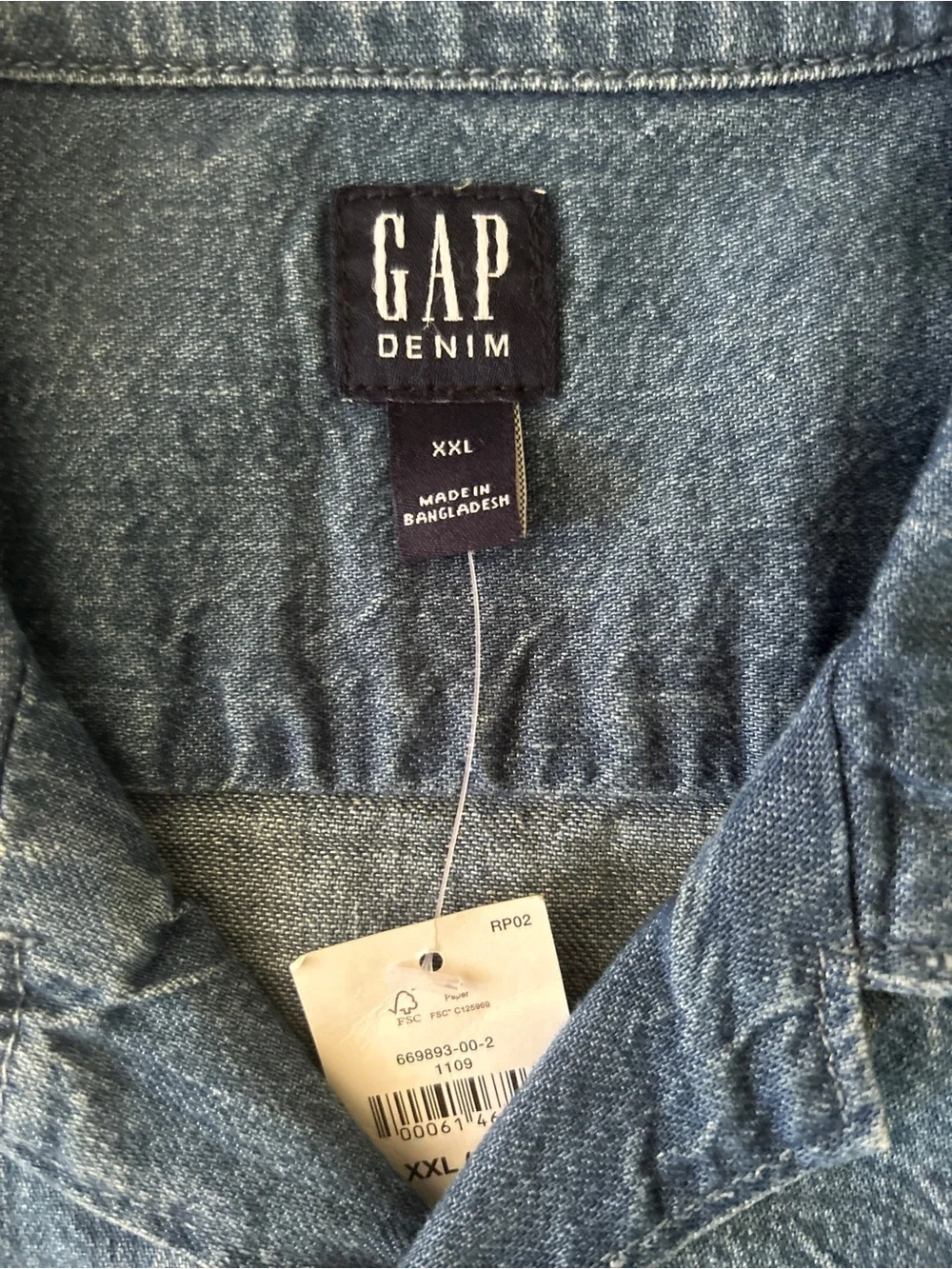 GAP Denim Casual Kid’s Button-Down Shirt